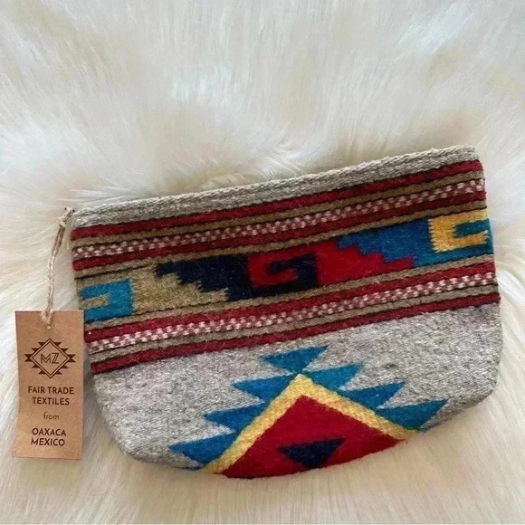 New MZ Fair Trade Textiles Oaxaca Mexico 100% Wool - Picture 1 of 7